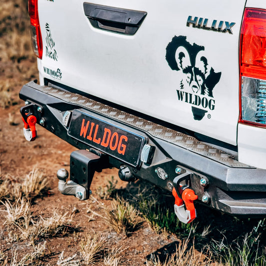 Wildog Toyota Hilux GD6 (2016-Present) Alpha 2.0 Style Rear Replacement Bumper