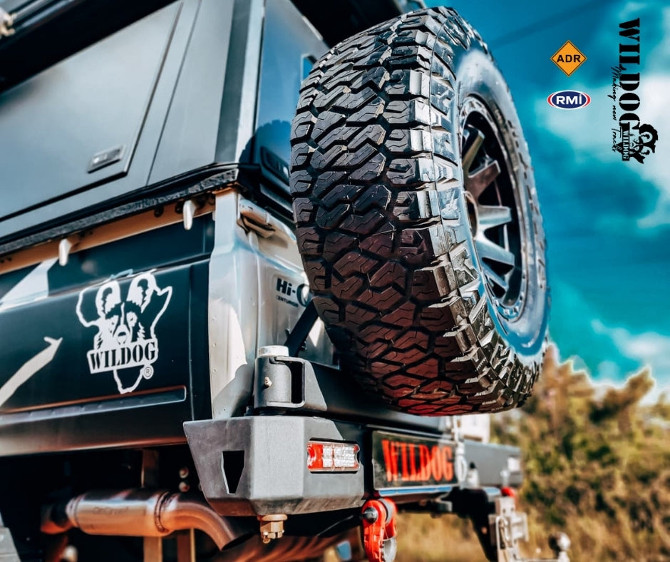 WILDOG Toyota LC79 Pickup (2024-Present) Rear Replacement Bumper w/ Carrier