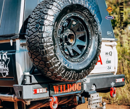 WILDOG Toyota LC79 Pickup (2024-Present) Rear Replacement Bumper w/ Carrier