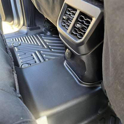 New Gen Ford Ranger 2023+ Double Cab Moulded Floor Mats - 3pcs (Auto)