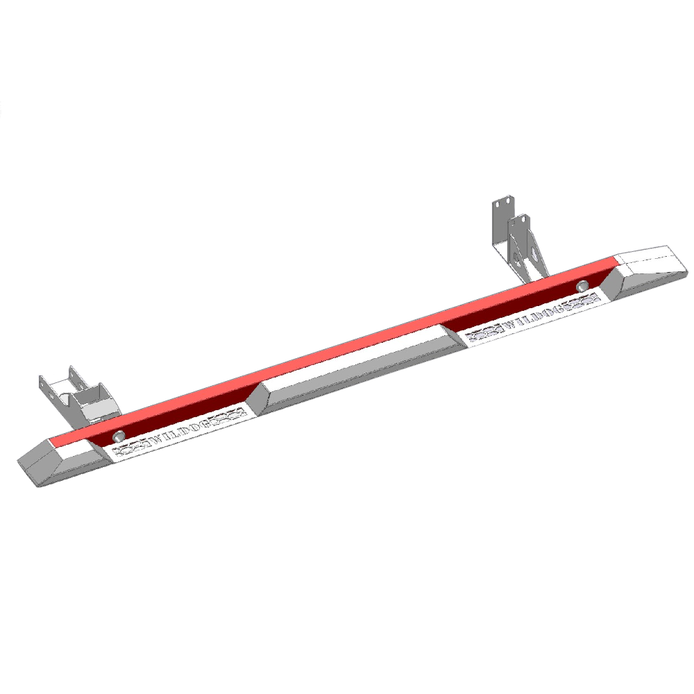 Wildog Toyota Hilux D4D (2005-2015) Warrior Style Rock Sliders
