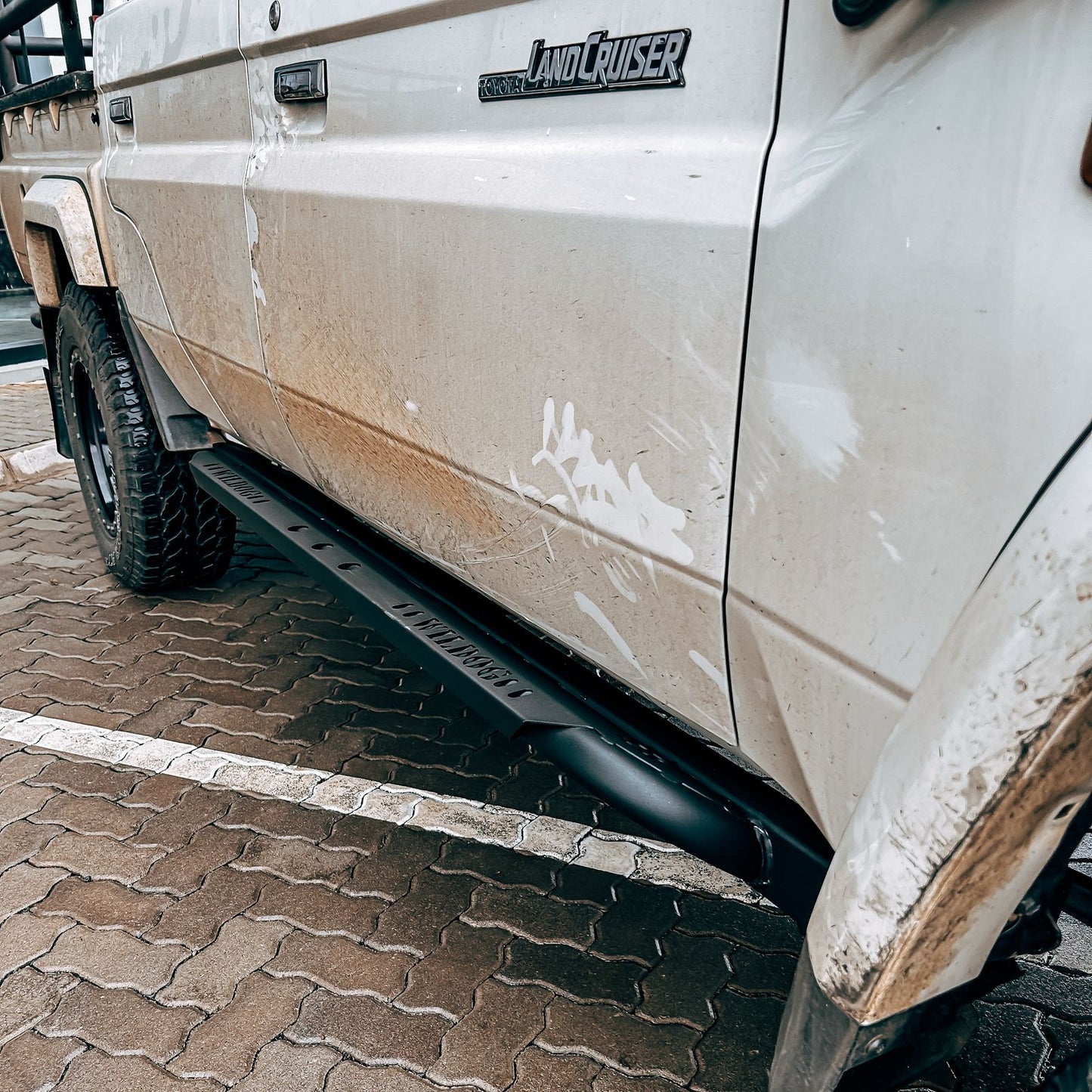 WILDOG Toyota LC79 Series Pickup (2007-2023) Rock Sliders - Double Cab
