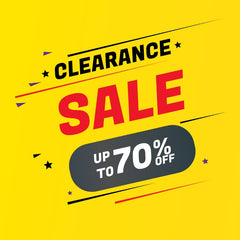 Clearance sale!