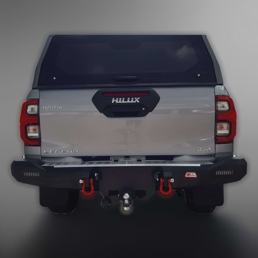 MCC Toyota Hilux GD6 (2016-Present) Rocker Rear Bumper w/ Towbar