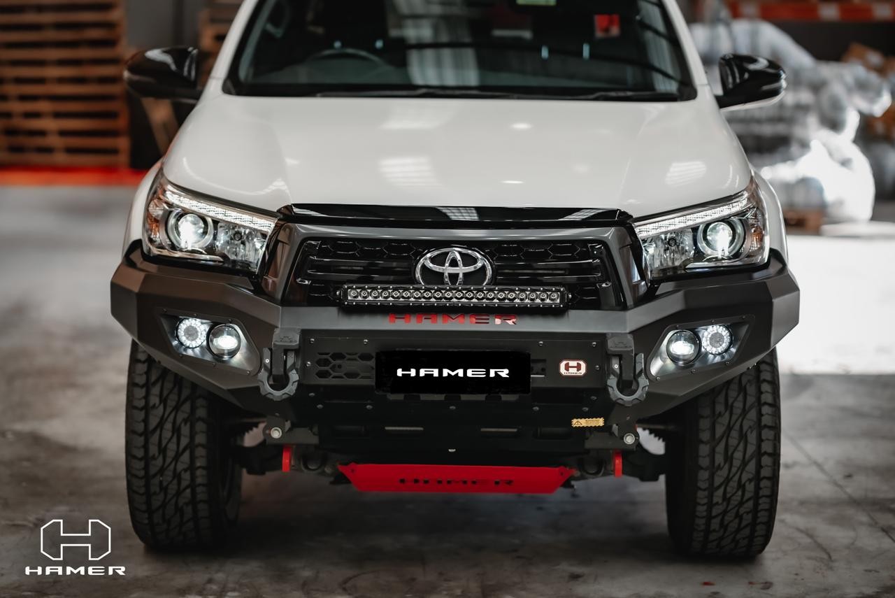 Hamer Toyota Hilux ROCCO (2018-2020) King Series Front Bumper (No Bull Bar)
