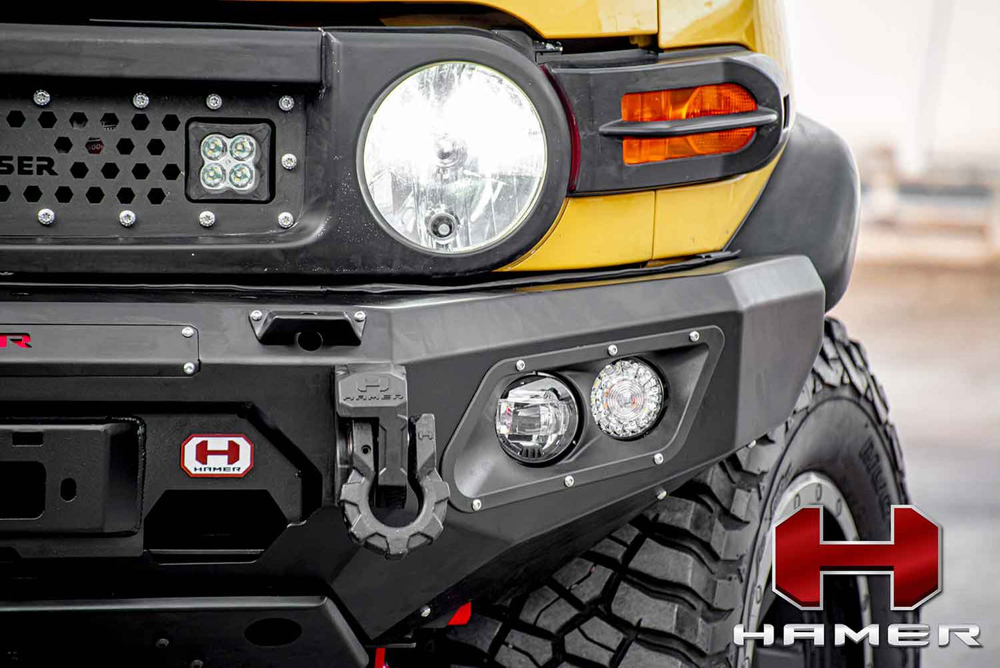 Hamer Toyota FJ Cruiser (2007-2023) King Series Front Bumper (No Bull Bar)