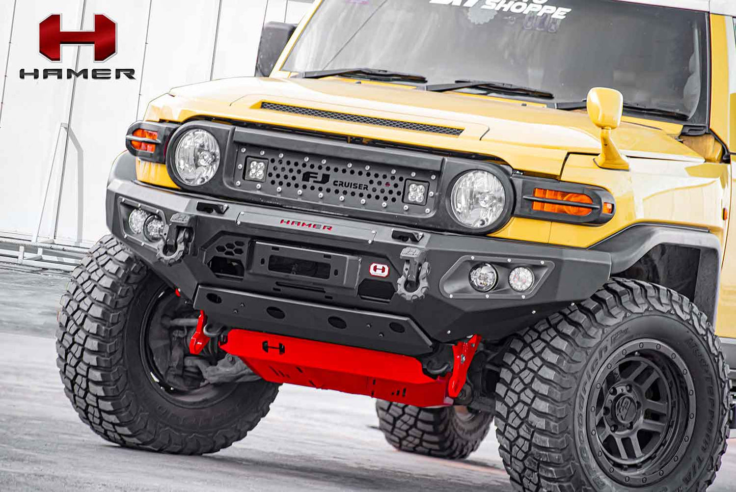 Hamer Toyota FJ Cruiser (2007-2023) King Series Front Bumper (No Bull Bar)