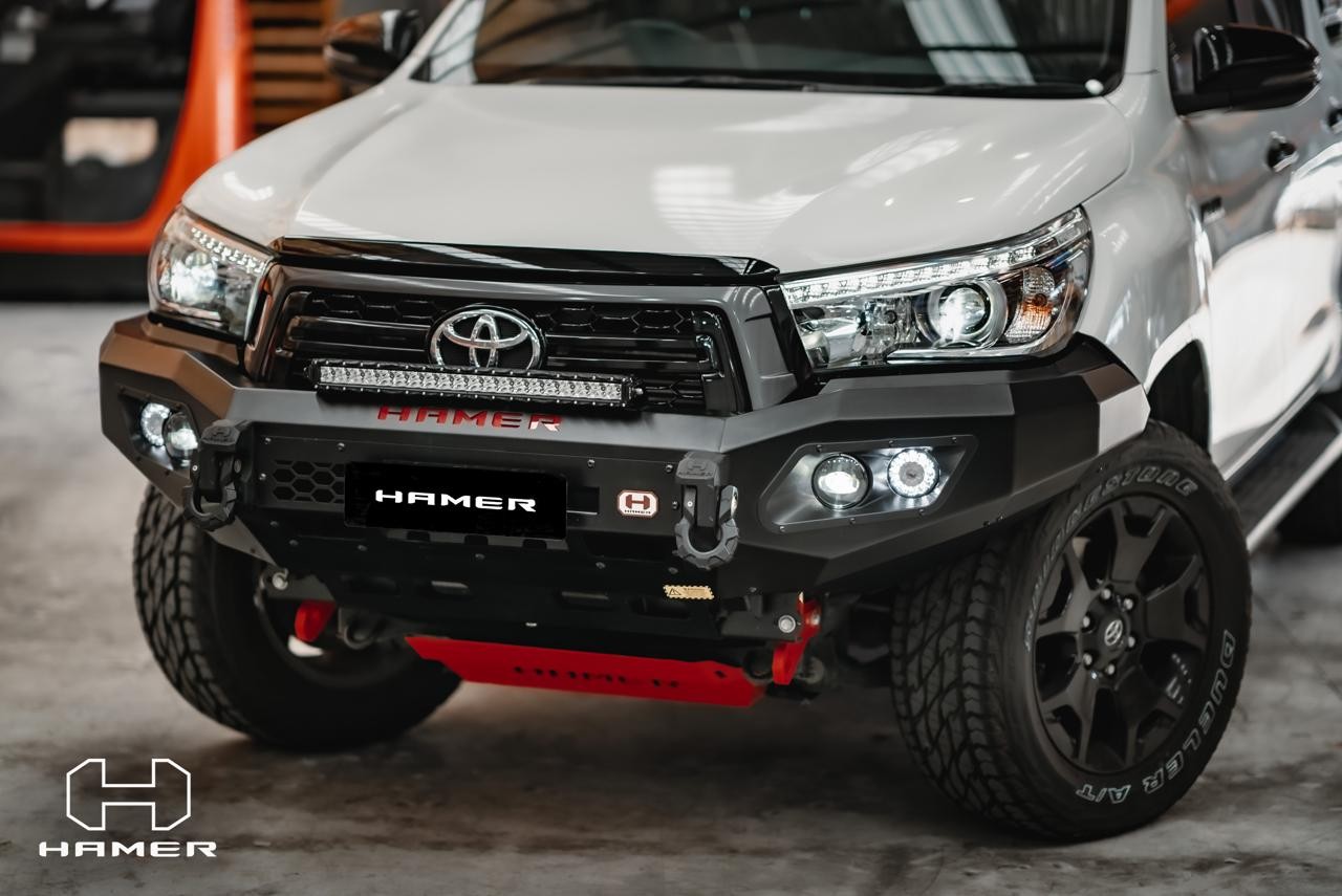 Hamer Toyota Hilux ROCCO (2018-2020) King Series Front Bumper (No Bull Bar)