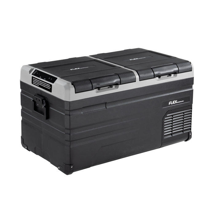 Flex TW75 Dual-Zone Camping Fridge-Freezer (12/24V + AC, Bluetooth)
