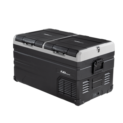 Flex TW75 Dual-Zone Camping Fridge-Freezer (12/24V + AC, Bluetooth)