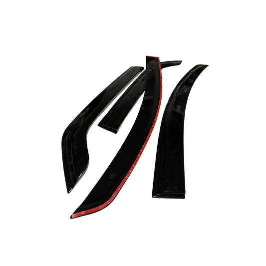 Ford EcoSport 2013-2023 Weather Guards Gloss Black