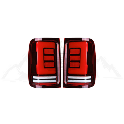 VW Amarok 2010-2022 LED Taillights Red