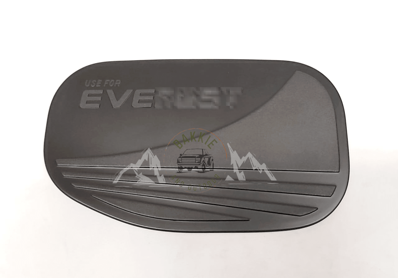 Ford Everest 2015-2021 Fuel Cap Cover Matt Black with Logo