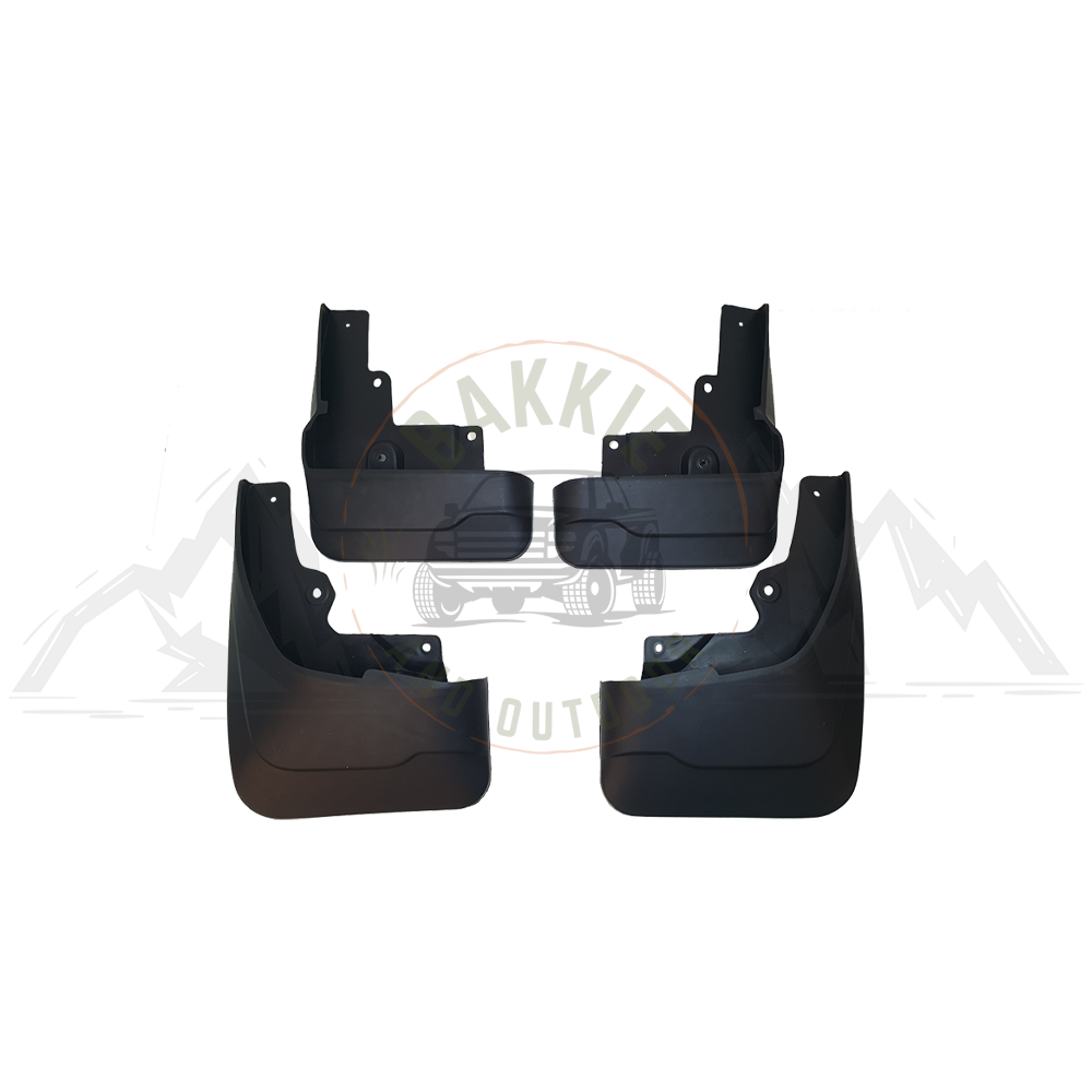 GWM P-Series Mud Flaps Black 4PC Passenger
