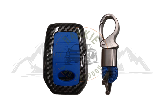 Toyota Hilux/Fortuner (2016+) C Style Key Cover - Blue Carbon