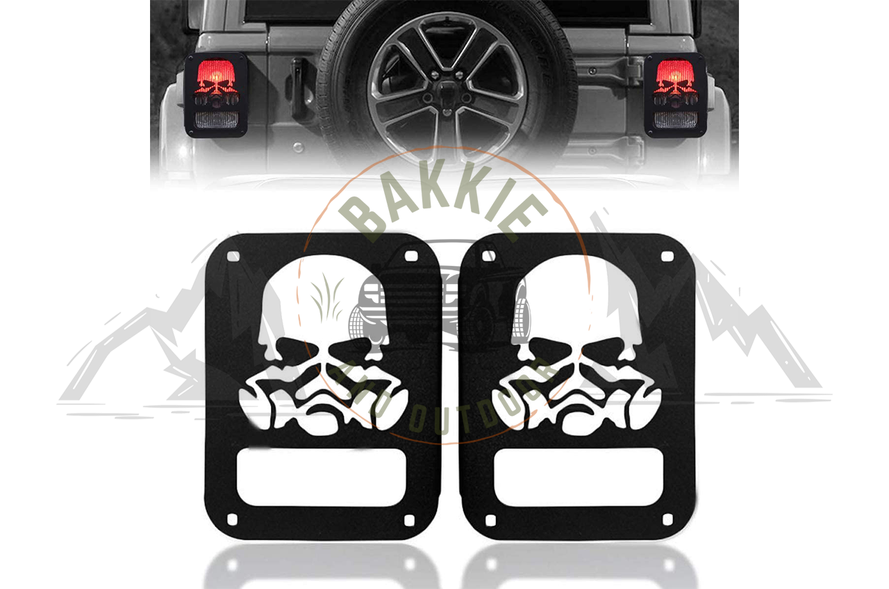 Jeep JK 2007-2018 Wrangler Darth Vader Taillight Cover