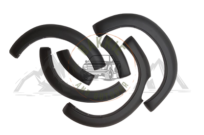 Mazda BT-50 2021+ V1 Fender Flares Matt Black Orange Peel