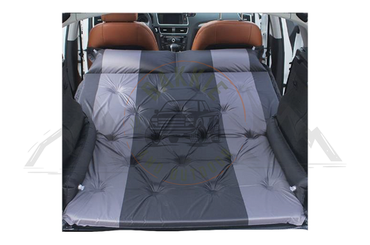 Inflatable Bakkie/SUV Mattress Black and Grey