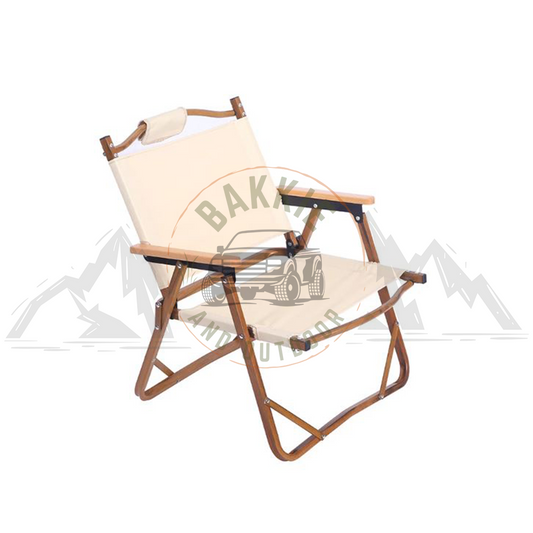 Aluminium Folding Camping Chair 62cm (Beige)