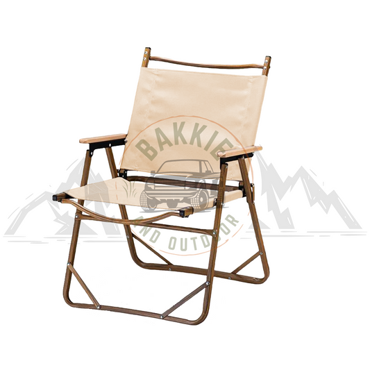 Aluminium Folding Camping Chair 78cm (Beige)