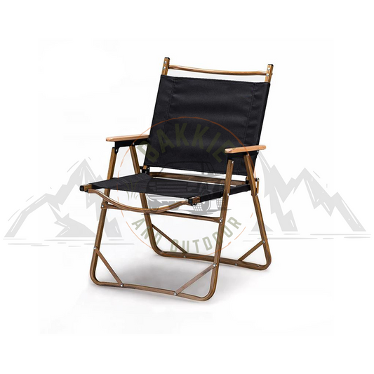Aluminium Folding Camping Chair 78cm (Black)