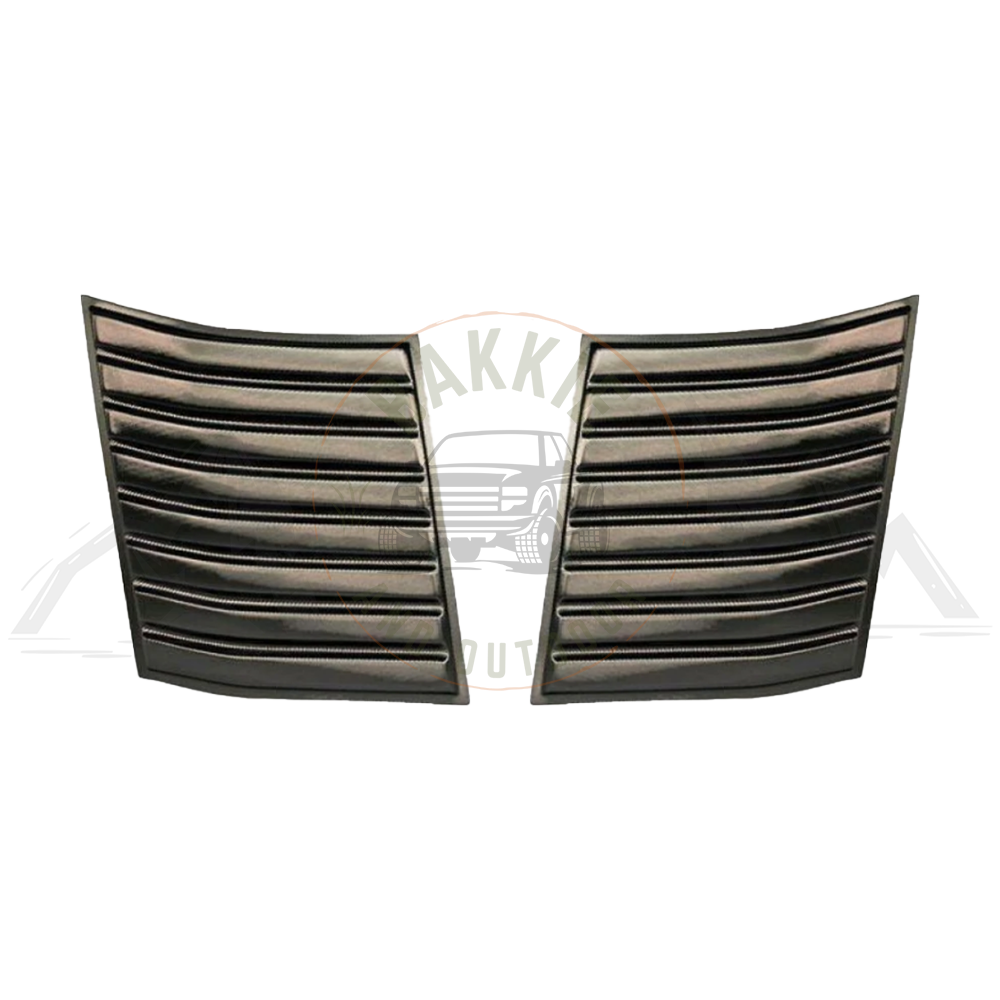 Ford Ranger T6 Bonnet Vents Matt Black