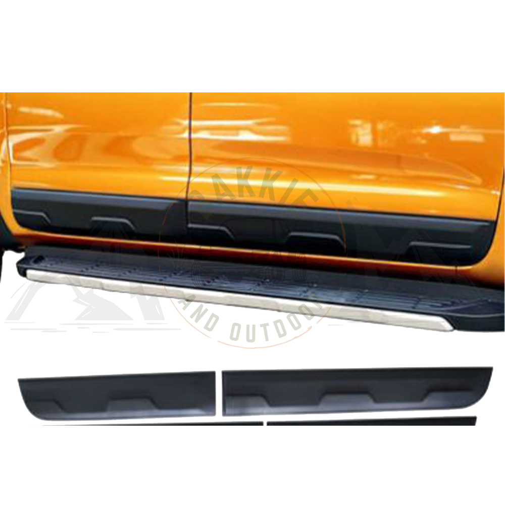 Ford Ranger 2012+ Side Body Cladding Black – Bakkie & Outdoor