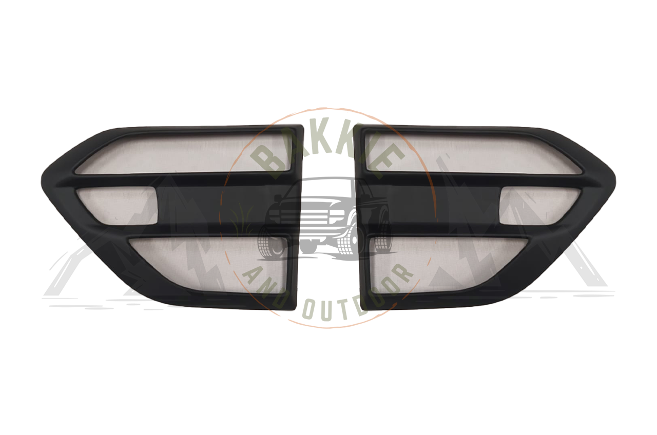 Ford Ranger 3.2L 2016+ Side Vent Cover for Indicator Matt Black
