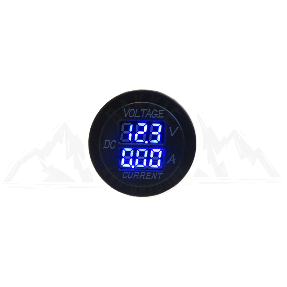 Voltmeter with Amp Blue