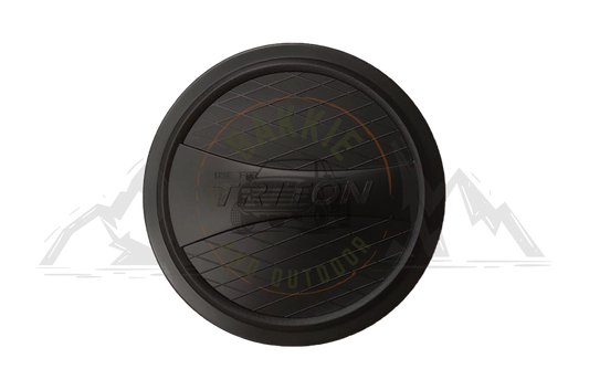 Mitsubishi Triton 2016-2019 Double Cab Fuel Cap Cover Matt Black