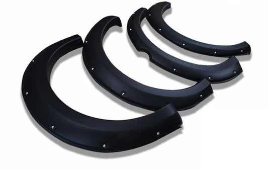 Mitsubishi Triton 2016-2019 V2 Fender Flares Textured Matt Black