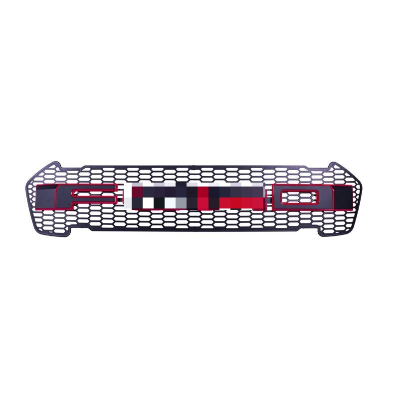 Top LED Grill Black/Red - (Aftermarket) Suitable for Ford Ranger 2016-2019